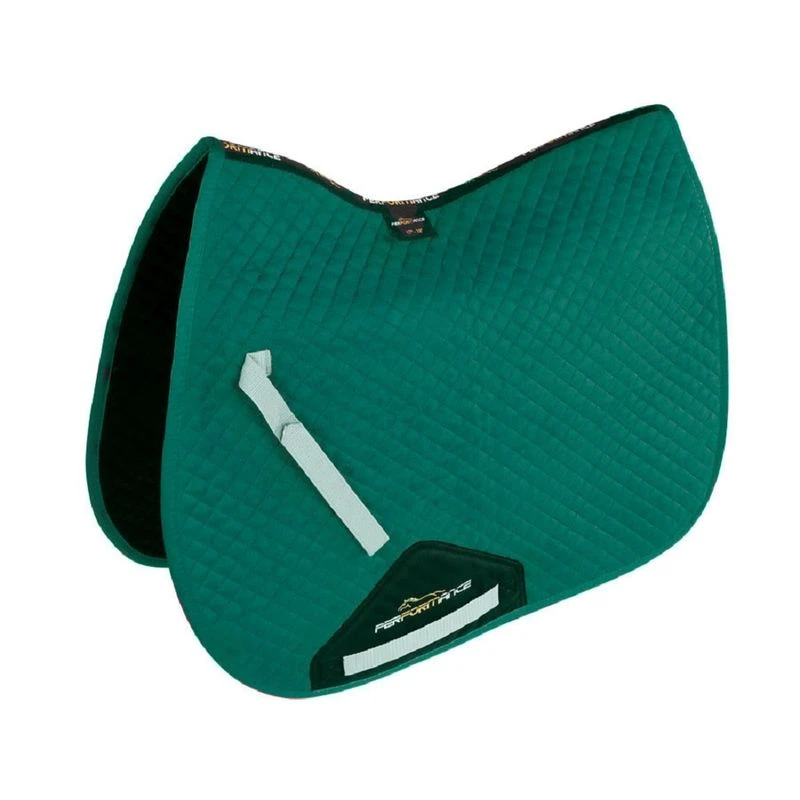 Shires Performance Suede All Purpose Saddle Pad - Green 3 Shires Performance Suede All Purpose Saddle Pad - Green