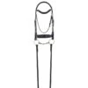 Camelot Gold RCS Crank Snaffle Dressage Bridle - Black -Kensington Shop 306481 800 800