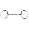 JP Korsteel Stainless Steel Oval Link Eggbutt Snaffle Bit -Kensington Shop 322974 800 800