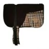 Kensington Fleece Bareback Pad W/Pockets - Black/Deluxe Black