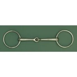 Albacon Jointed Loose Ring Bradoon - German Silver