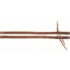 Western Rawhide Country Legend Barb WireReins - Chestnut