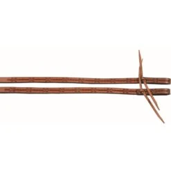 Western Rawhide Country Legend Barb WireReins - Chestnut