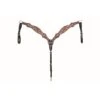 Western Rawhide Country Legend Two-Tone Breastcollar - Brown/Tan
