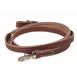 Western Rawhide 3/4" Round Roping Reins - Latigo