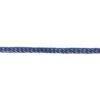 Western Rawhide 1" Braided Poly Knotted Roping Reins - Royal Blue/Baby Blue