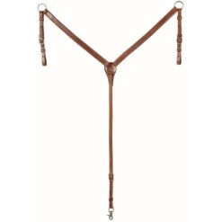 Western Rawhide Country Legend Basic Breastcollar - Chestnut