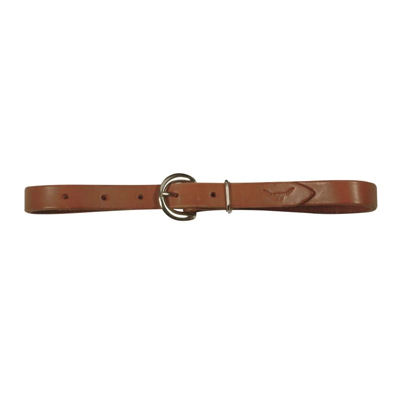 Western Rawhide 3/4" Leather Rig Strap - Tobacco 3 Western Rawhide 3/4" Leather Rig Strap - Tobacco