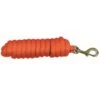 Western Rawhide 10' Poly Lead W/Brass Plated Snap - Burnt Orange -Kensington Shop 360833 800 800