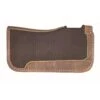 Western Rawhide Buckstitch Felt Pad - Dark Brown/Pink -Kensington Shop 360849 800 800