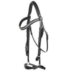 Horze Bergen Leather Remont Bridle - Black 7 Horze Bergen Leather Remont Bridle - Black -Kensington Shop 386428 800 800