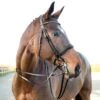 Horze Vienna Weymouth Dressage Bridle - Black -Kensington Shop 386463 800 800