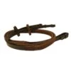Rambo Micklem Rubber Reins - Brown -Kensington Shop 399957 800 800