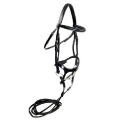 Nunn Finer Innovativo Shaped Bridle - Black