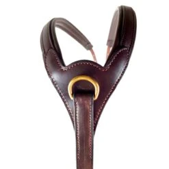 Nunn Finer Upperville Breastplate - Havana/Zinc -Kensington Shop 401640 800 800