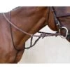 Nunn Finer Running Martingale With Elastic - Black/Zinc