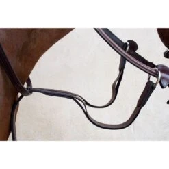Nunn Finer Running Martingale With Elastic - Black/Zinc -Kensington Shop 402833 800 800
