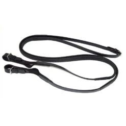Nunn Finer Reins Aid Soft Grip Reins W/Elastic End - Black