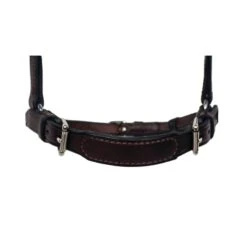 Nunn Finer Adjustable Drop Noseband - Havana/Zinc