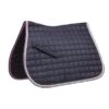 Saxon Coordinate Quilted All Purpose Saddle Pad - Navy/Pink/White
