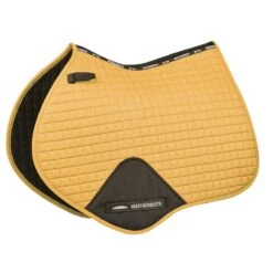 Weatherbeeta Prime Jump Shaped Saddle Pad - Mustard Yellow