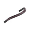Shires Aviemore Large Diamante Browband - Black/Pink -Kensington Shop 420132 800 800