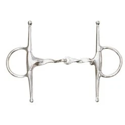 Centaur Slow Twist Eggbutt Full Cheek - Stainless Steel