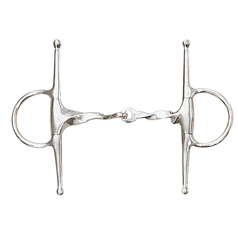 Centaur Slow Twist Eggbutt Full Cheek - Stainless Steel 3 Centaur Slow Twist Eggbutt Full Cheek - Stainless Steel