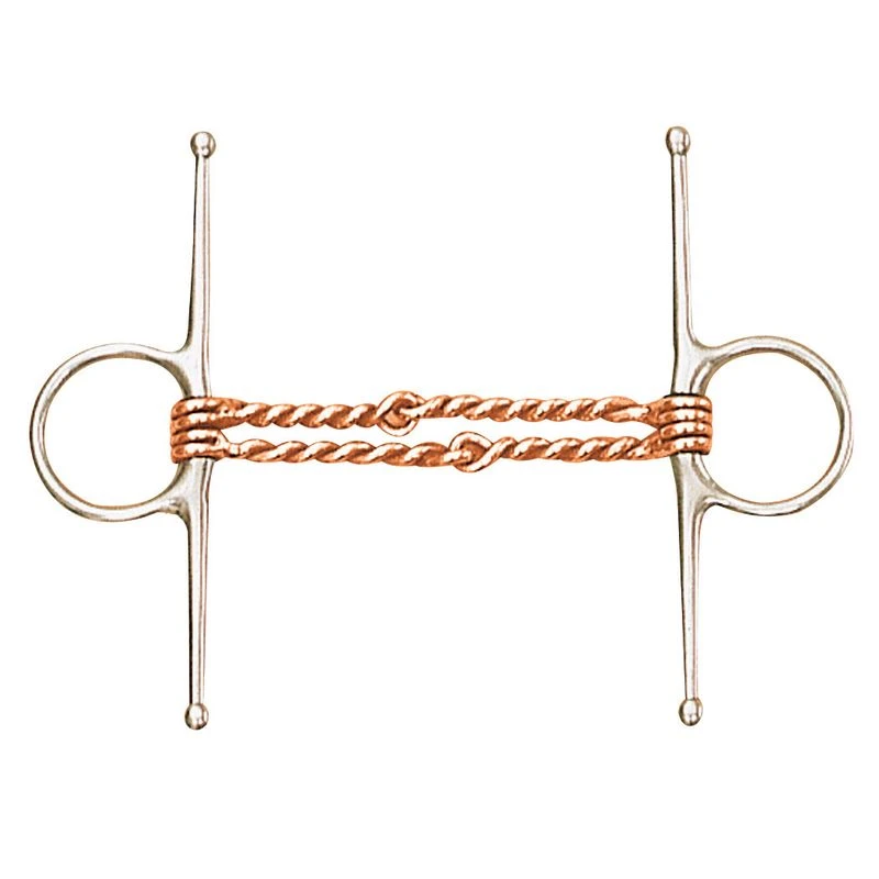 Centaur Double Twist Copper Wire Full Cheek - Stainless Steel 3 Centaur Double Twist Copper Wire Full Cheek - Stainless Steel