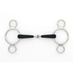 Centaur Jointed 2-Ring Gag - Stainless Steel