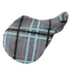 Pessoa Alpine 1200D Saddle Cover - Clay/Teal Plaid -Kensington Shop 440075 800 800