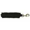 Western Rawhide 10' Poly Lead W/Solid BrassBolt Snap - Black -Kensington Shop 443645 800 800