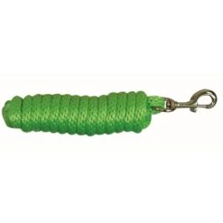 Western Rawhide 10' Poly Lead W/Solid BrassBolt Snap - Lime