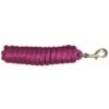 Western Rawhide 10' Poly Lead W/Solid BrassBolt Snap - Fuchsia