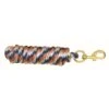 Western Rawhide 10' Poly Lead W/Solid BrassBolt Snap - Navy/Tan/Orange -Kensington Shop 443925 800 800