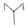 Western Rawhide Red Beads Breastcollar - Chestnut -Kensington Shop 444116 800 800