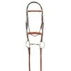 Aramas Fancy Raised Bridle W/Fancy Laced Reins - Chocolate