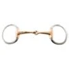 Korsteel Stainless Steel Copper Mouth Eggbutt Snaffle Bit -Kensington Shop 451686 800 800