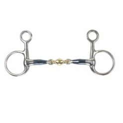 Shires Blue Sweet Iron Hanging Cheek Bit W/Lozenge