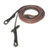 Horze Soft Grip Rubber Reins - Dark Brown -Kensington Shop 477797 800 800