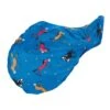 Centaur Pony Print Saddle Cover - Blue Pony Print 1 Centaur Pony Print Saddle Cover - Blue Pony Print -Kensington Shop 484927 800 800