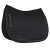 Horze Noir Dressage Saddle Pad W/Pearls - Black -Kensington Shop 532713 800 800