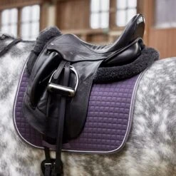 Horze Adepto All Purpose Saddle Pad - Black Currant Purple -Kensington Shop 532814 800 800