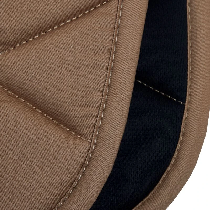 B Vertigo Laurel Dressage Saddle Pad - Tiger's Eye Brown 5 B Vertigo Laurel Dressage Saddle Pad - Tiger's Eye Brown - Image 3