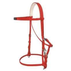 Zilco Ultra Endurance Bridle - Red/White