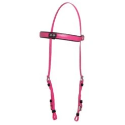 Zilco Deluxe Endurance Bridle Headstall Only - Pink