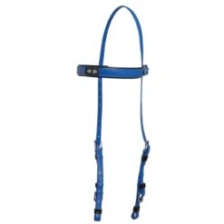 Zilco Deluxe Endurance Bridle Headstall Only - Royal Blue