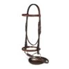 Passport Plain Raised Bridle - Mahogany -Kensington Shop 548536 800 800