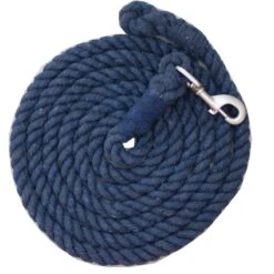 Kensington 10 Cotton Solid Lead Rope - Navy