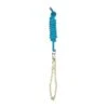 Perri's 5/8" Nylon Lead W/Chain - Aqua -Kensington Shop 557650 800 800